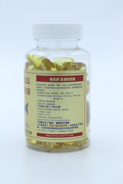 奥诺康鱼油软胶囊